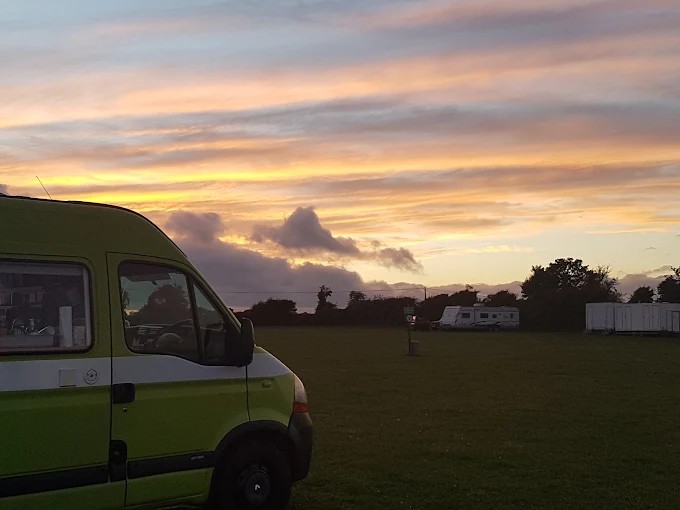 Evening on the down