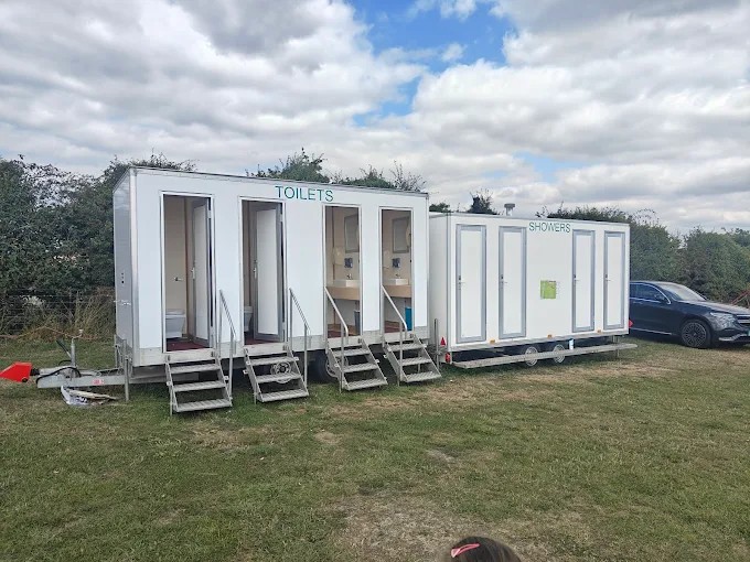 Shower and toilet block at Martha's Down